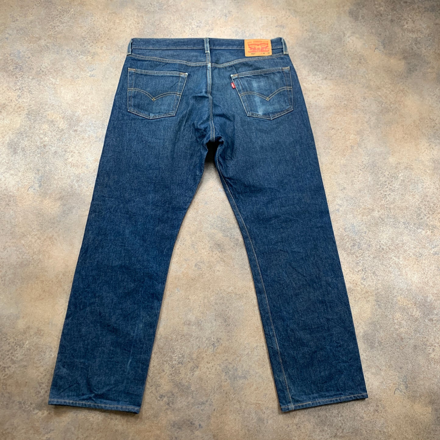 LEVI'S 501 Jeans W36 L31 Mens Regular Fit Straight Blue