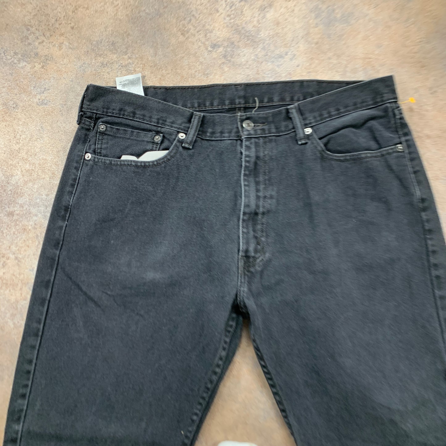 LEVI'S 505 Jeans W38 L30 Mens Regular Fit Straight Grey