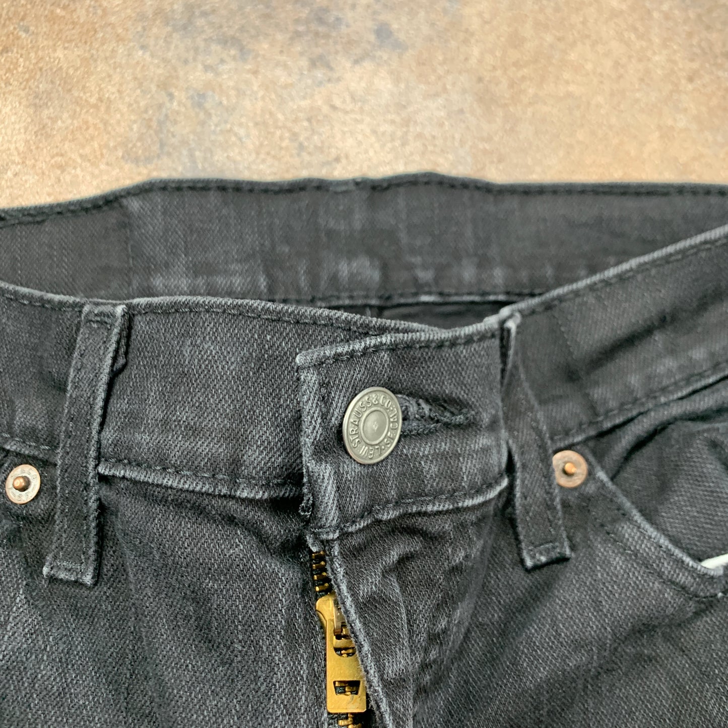 LEVI'S 511 Jeans W29 L29 Mens Slim Fit Grey