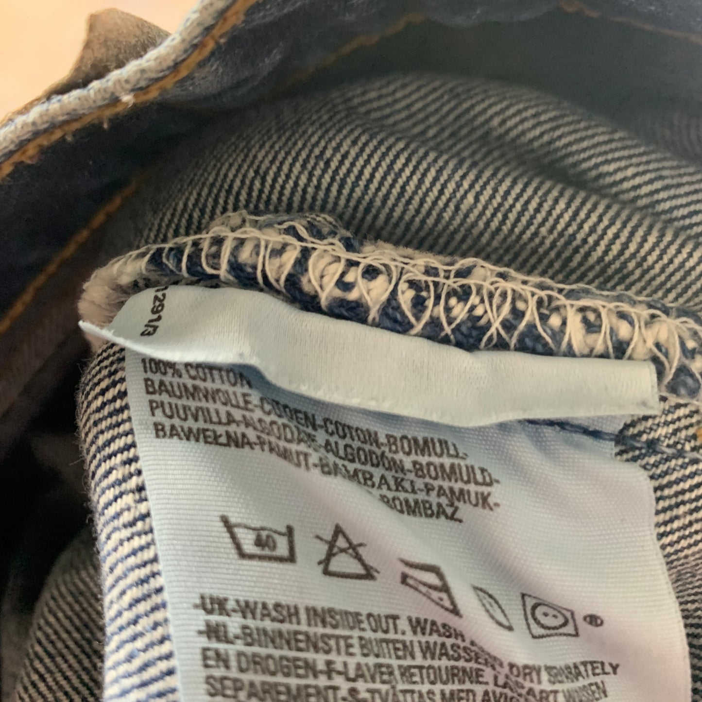 Vintage LEVI'S 501 Jeans W25 L31 Mens Regular Fit Straight Blue