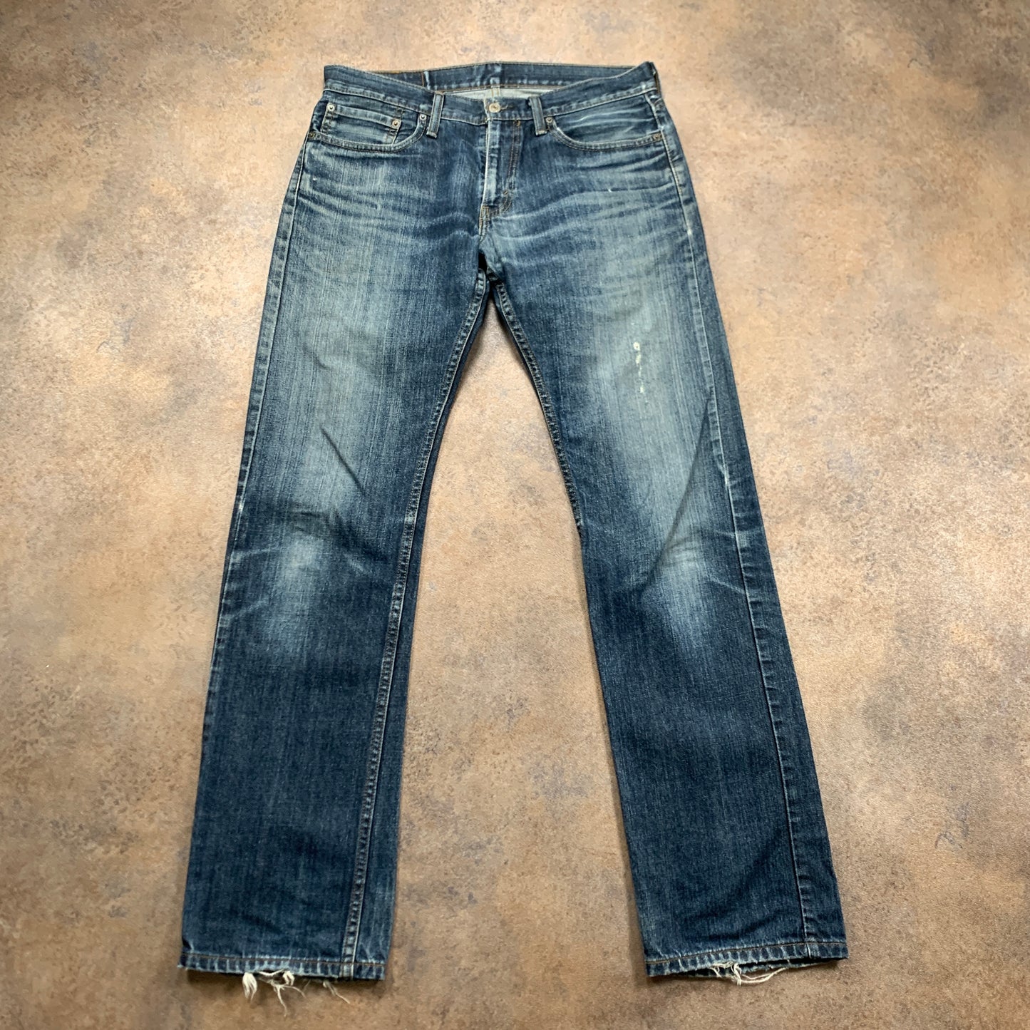 LEVI'S 514 Jeans W32 L34 Mens Regular Fit Straight Blue