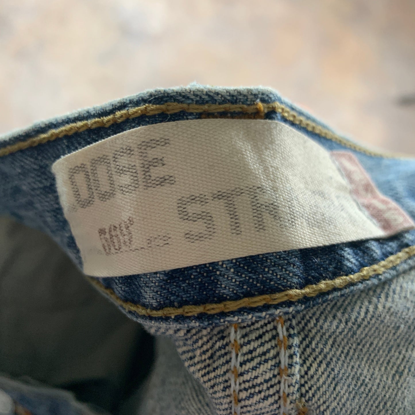 Vintage LEVI'S 569 Jeans W34 L32 Mens Relaxed Fit Straight Blue