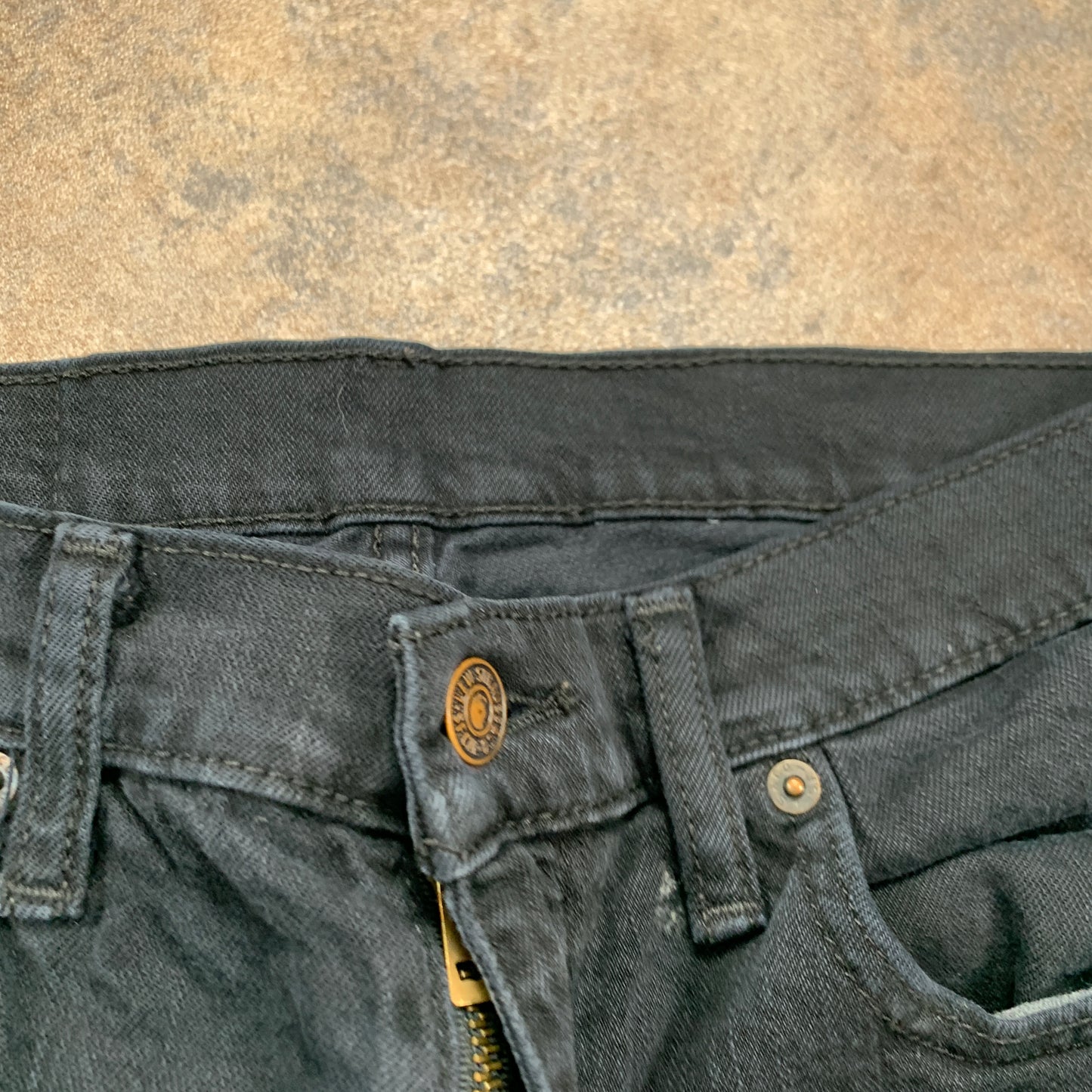 LEVI'S 511 Jeans W30 L31 Mens Slim Fit Black