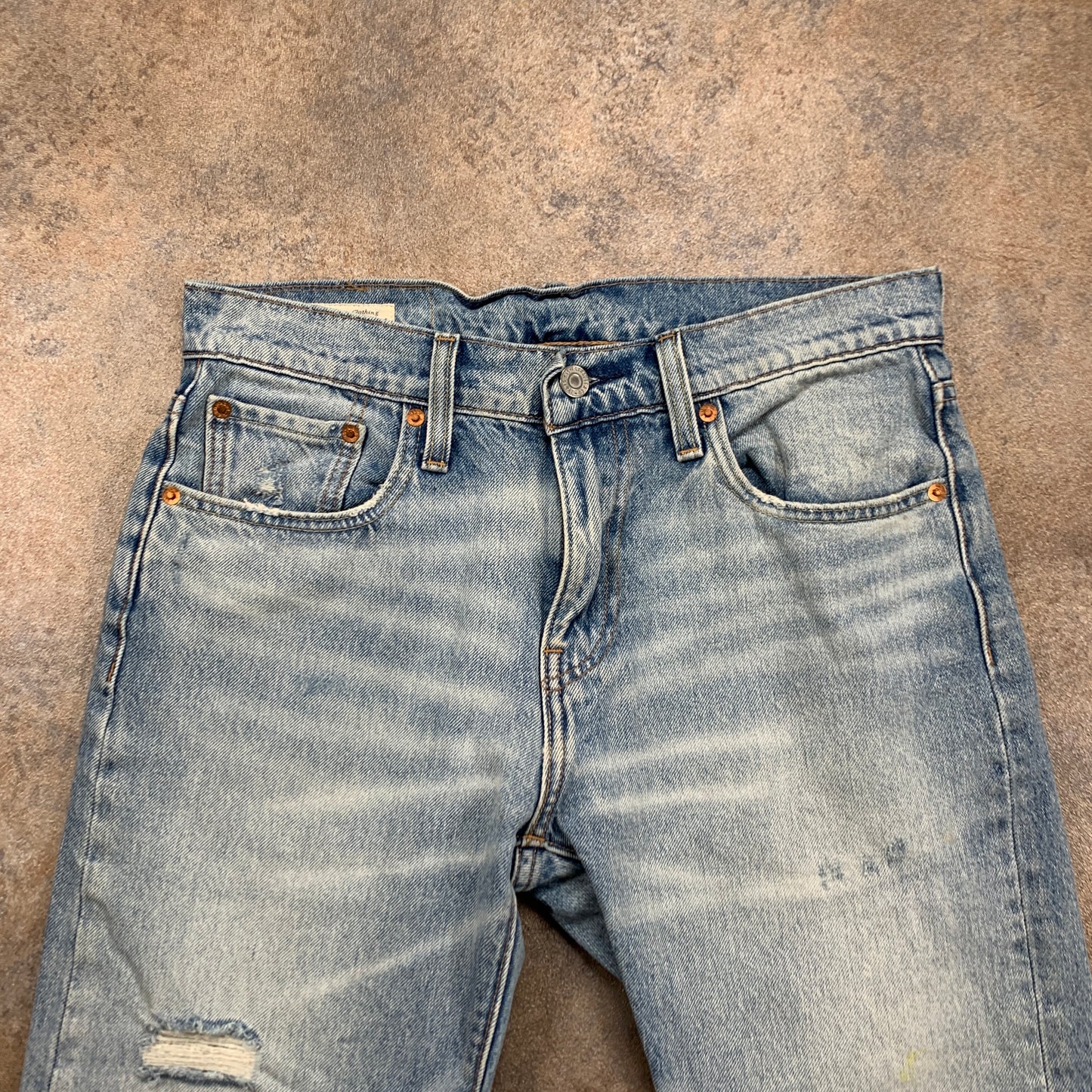 LEVI'S HI-BALL Jeans W30 L30 Mens Slim Fit Straight Blue