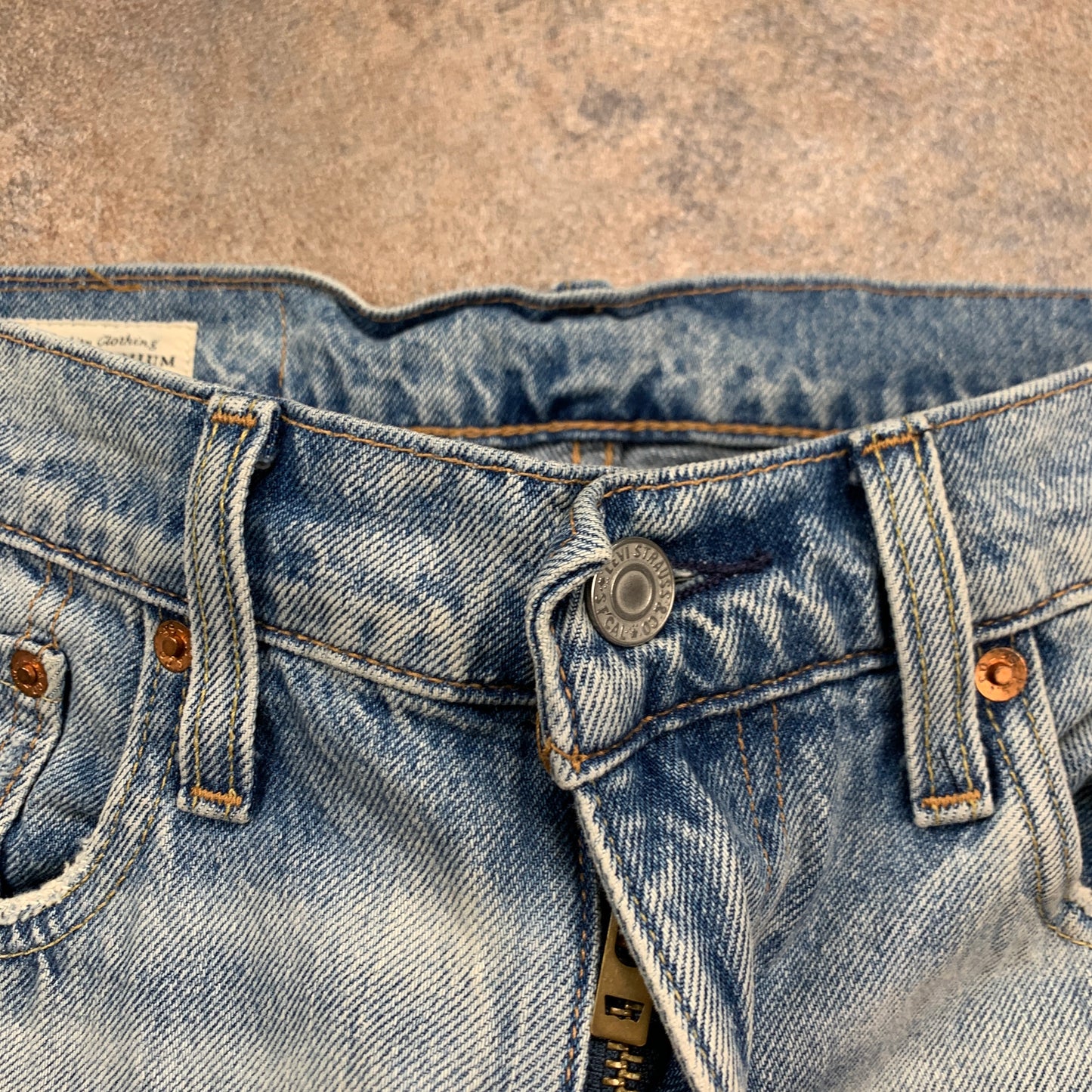 LEVI'S HI-BALL Jeans W30 L30 Mens Slim Fit Straight Blue