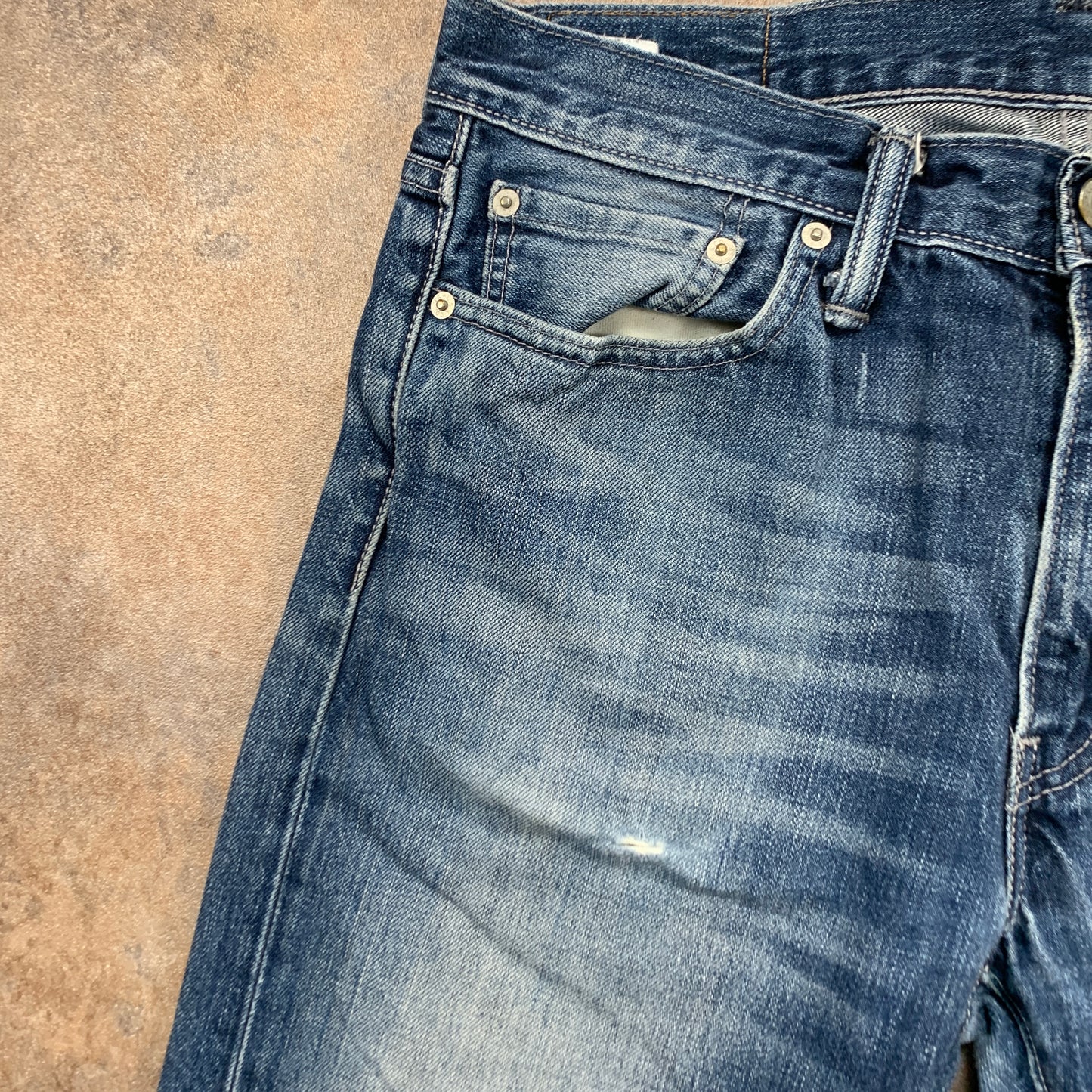 LEVI'S 513 Jeans W32 L29 Mens Slim Fit Blue
