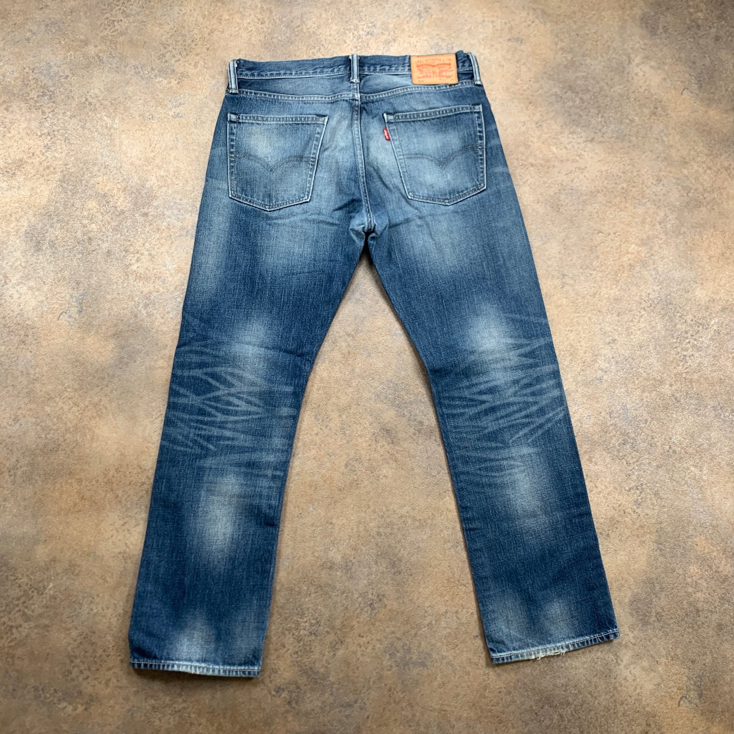 LEVI'S 513 Jeans W32 L29 Mens Slim Fit Blue