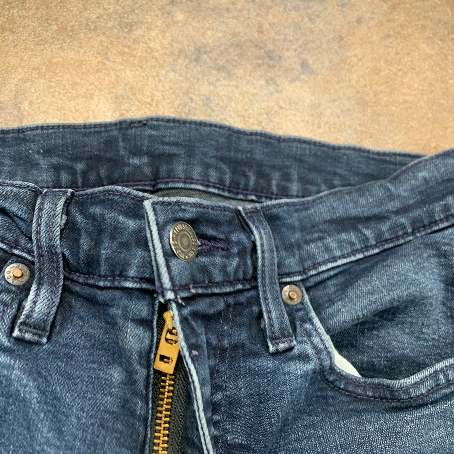 LEVI'S 510 Jeans W32 L30 Mens Skinny Fit Blue