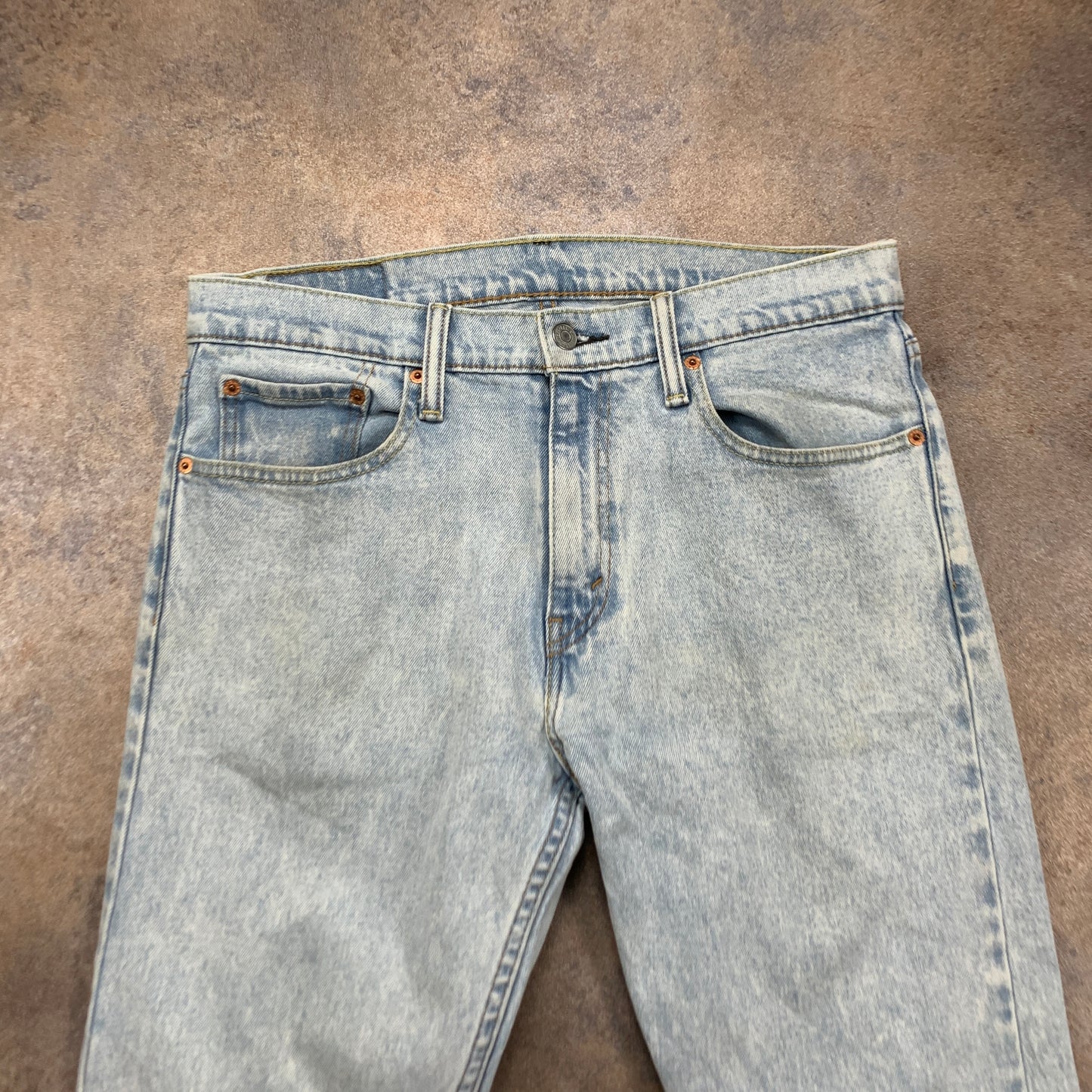 LEVI'S 512 Jeans W33 L31 Mens Slim Fit Tapered Blue