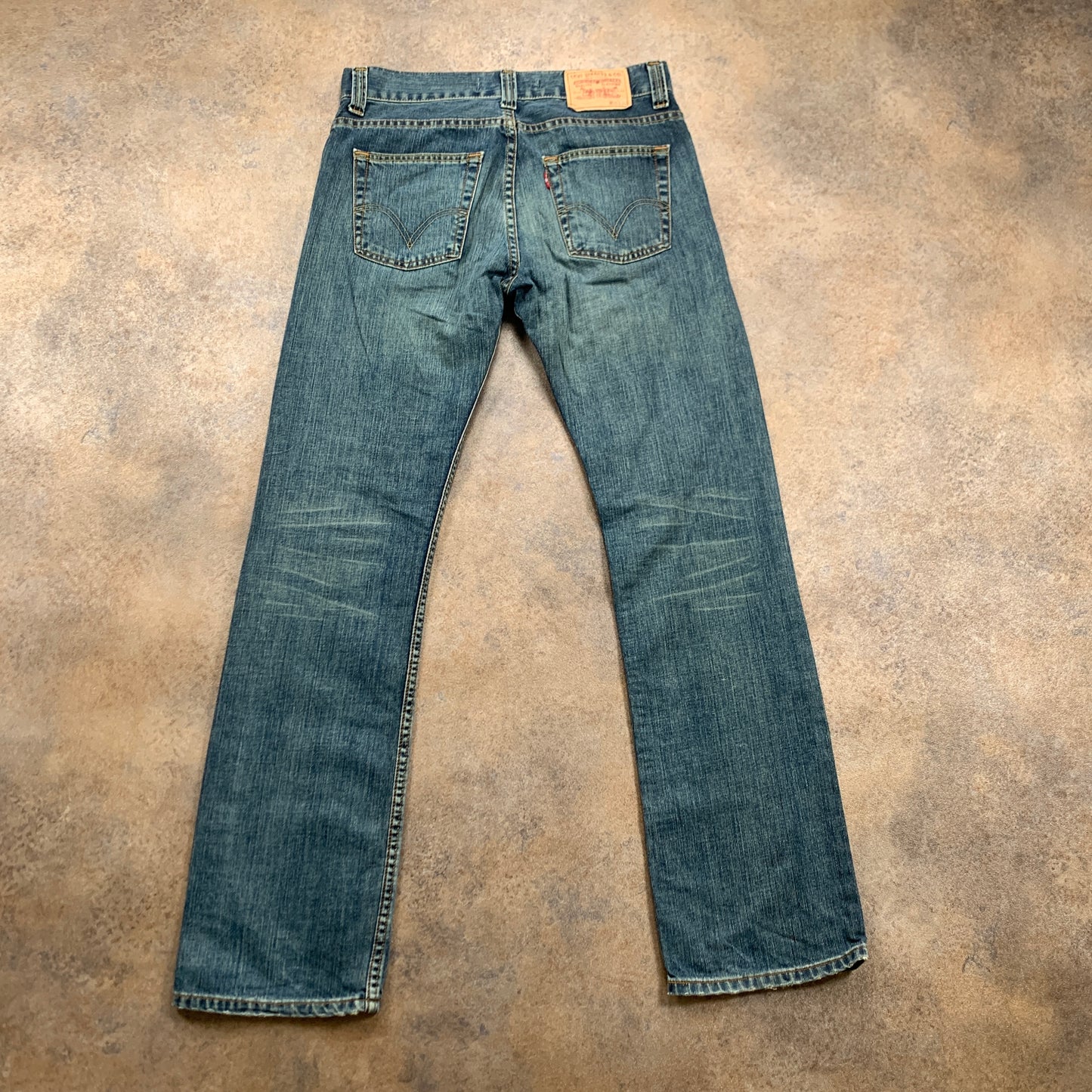 Vintage LEVI'S 506 Jeans W30 L32 Mens Regular Fit Straight Blue
