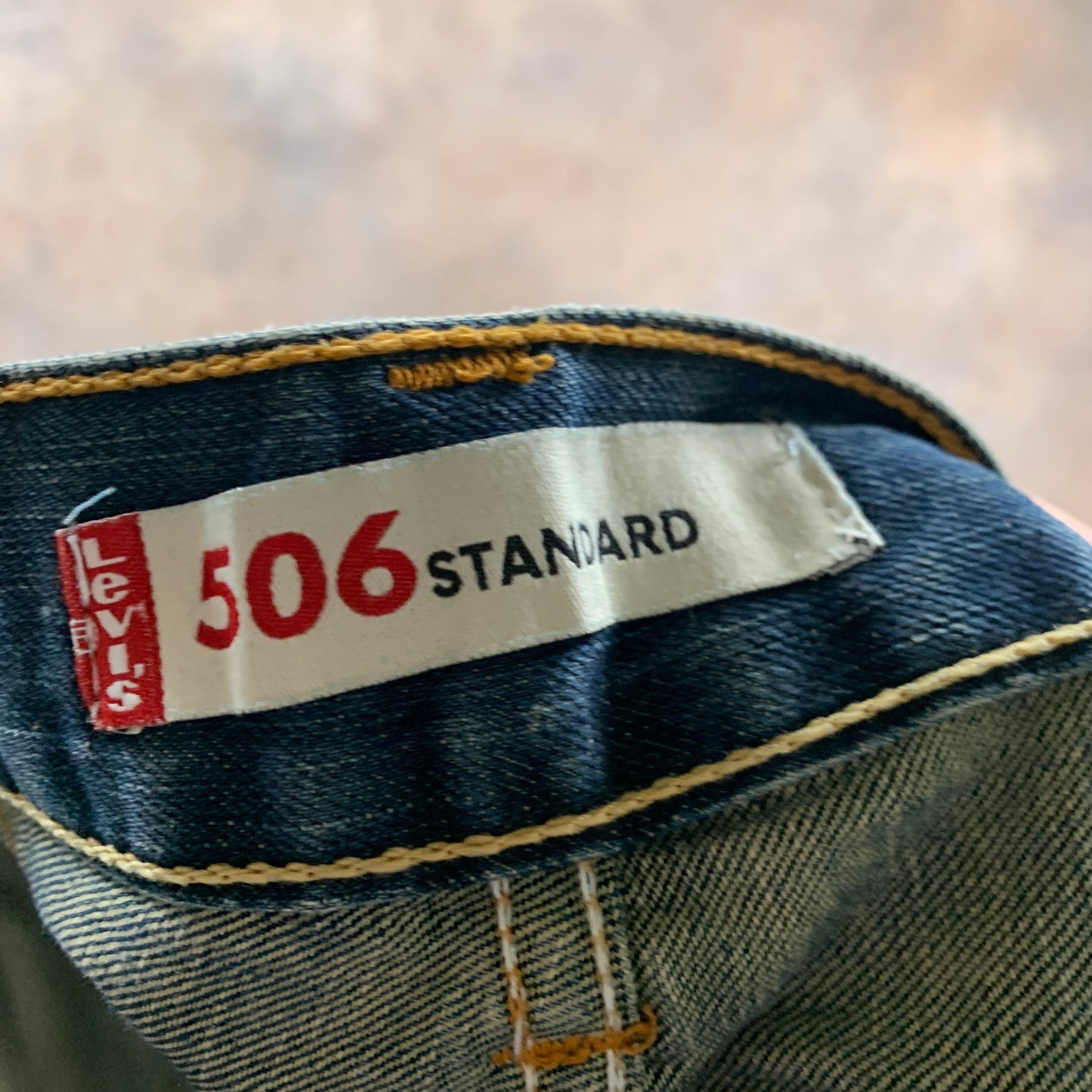 Vintage LEVI'S 506 Jeans W30 L32 Mens Regular Fit Straight Blue