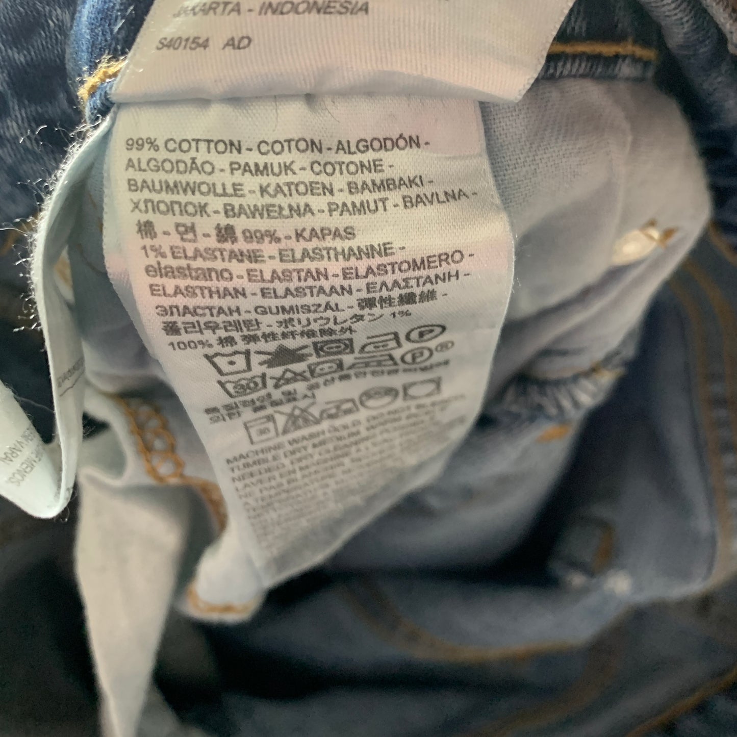 LEVI'S 505 Jeans W34 L31 Mens Regular Fit Straight Blue