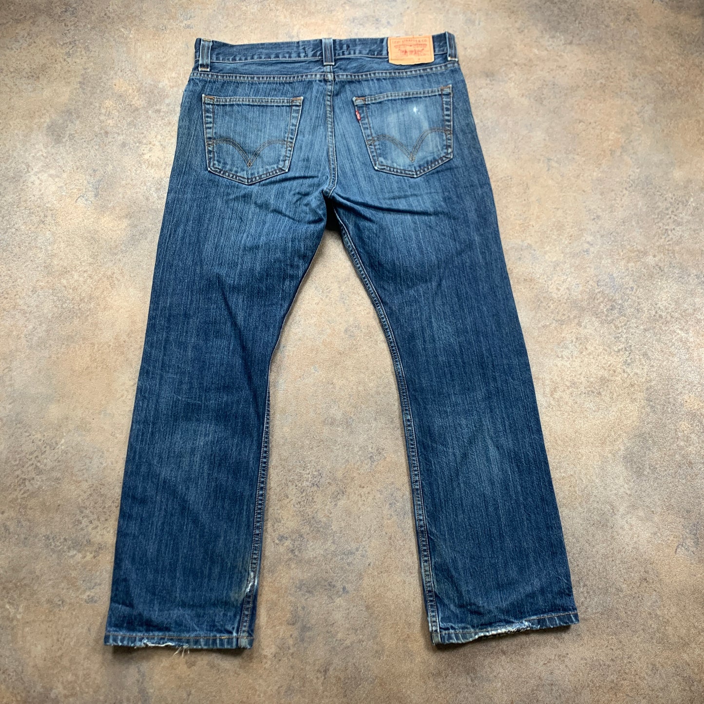 Vintage LEVI'S 506 Jeans W36 L29 Mens Relaxed Fit Straight Blue 90s