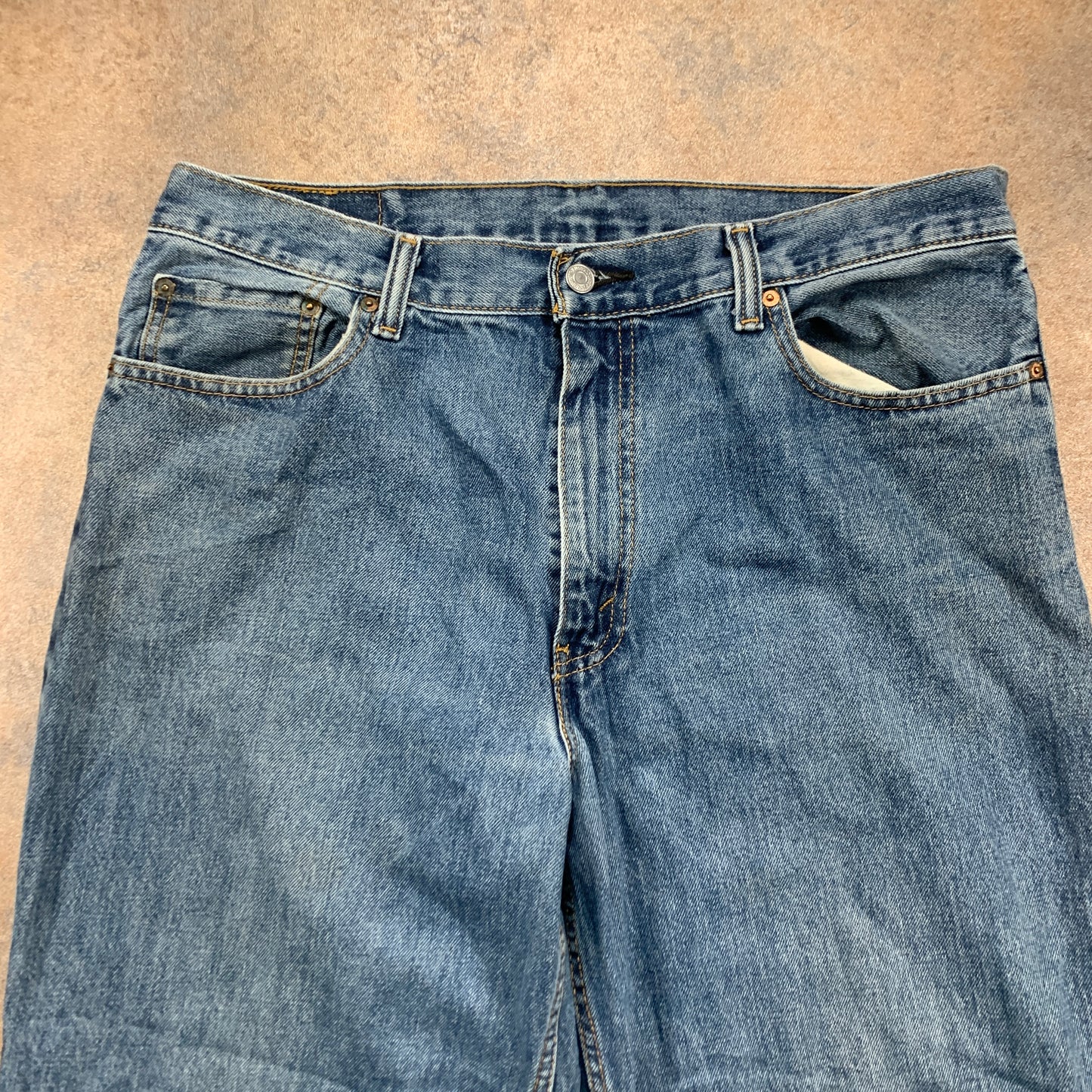 LEVI'S 560 Jeans W36 L32 Mens Relaxed Fit Tapered Blue 90s