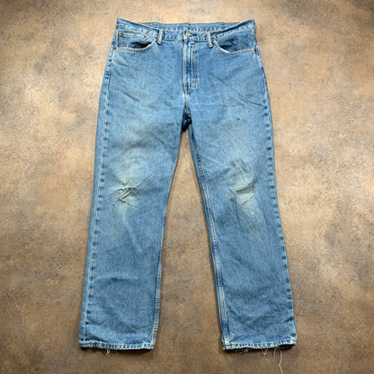 LEVI'S 516 Jeans W38 L30 Mens Relaxed Fit Straight Blue
