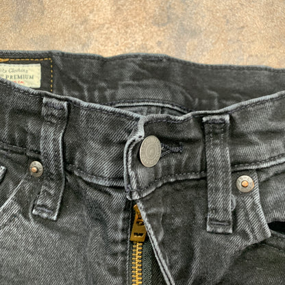 LEVI'S Skinny Tapered Jeans W29 L32 Mens Grey