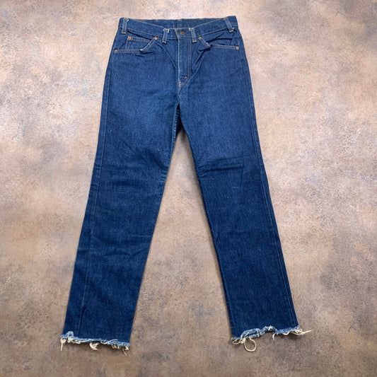 Vintage 1970s LEVI'S 620 Jeans W30 L28 Mens Regular Fit Straight Blue