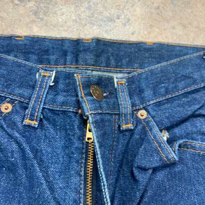 Vintage 1970s LEVI'S 620 Jeans W30 L28 Mens Regular Fit Straight Blue