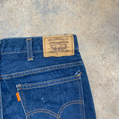 Vintage 1970s LEVI'S 620 Jeans W30 L28 Mens Regular Fit Straight Blue