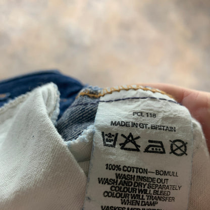 Vintage 1970s LEVI'S 620 Jeans W30 L28 Mens Regular Fit Straight Blue