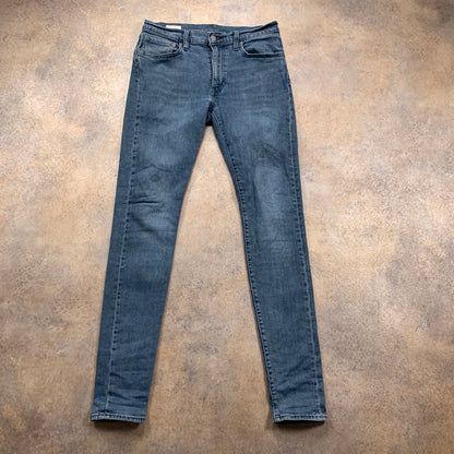 LEVI'S Skinny Tapered Jeans W33 L33 Mens Blue