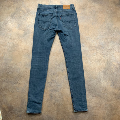 LEVI'S Skinny Tapered Jeans W33 L33 Mens Blue