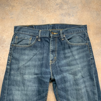LEVI'S 508 Jeans W32 L31 Mens Slim Fit Straight Blue