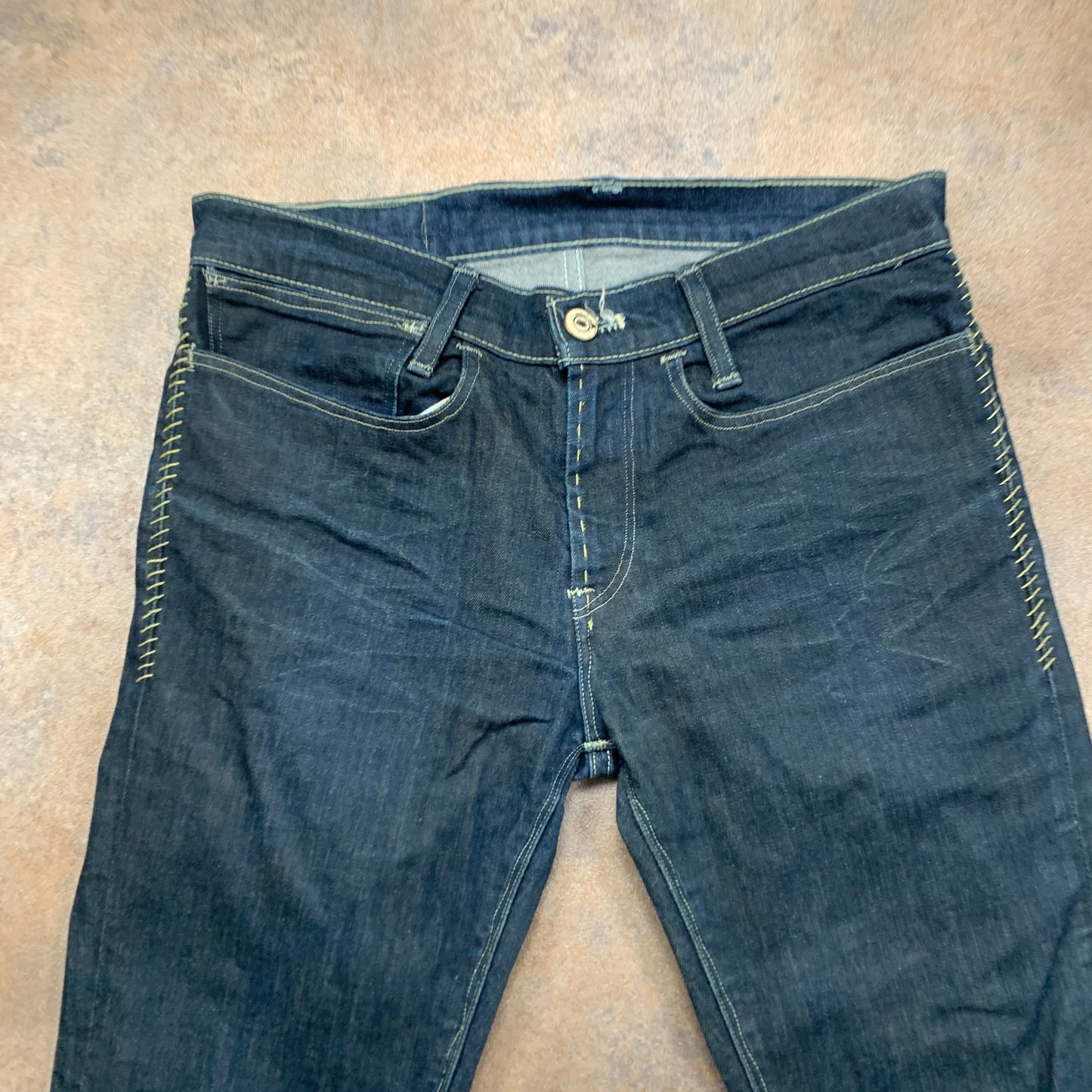 LEVI'S Jeans W33 L31 Mens Slim Fit Straight Blue