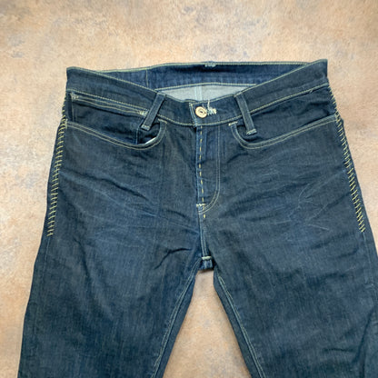 LEVI'S Jeans W33 L31 Mens Slim Fit Straight Blue