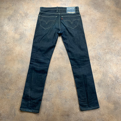 LEVI'S Jeans W33 L31 Mens Slim Fit Straight Blue