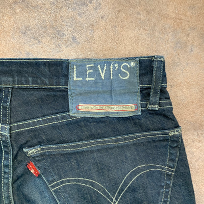 LEVI'S Jeans W33 L31 Mens Slim Fit Straight Blue
