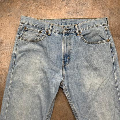 Vintage LEVI'S 505 Jeans W34 L32 Mens Regular Fit Straight Blue