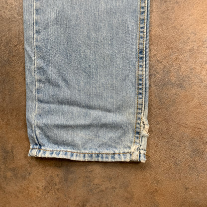 Vintage LEVI'S 505 Jeans W34 L32 Mens Regular Fit Straight Blue