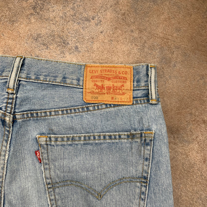 Vintage LEVI'S 505 Jeans W34 L32 Mens Regular Fit Straight Blue