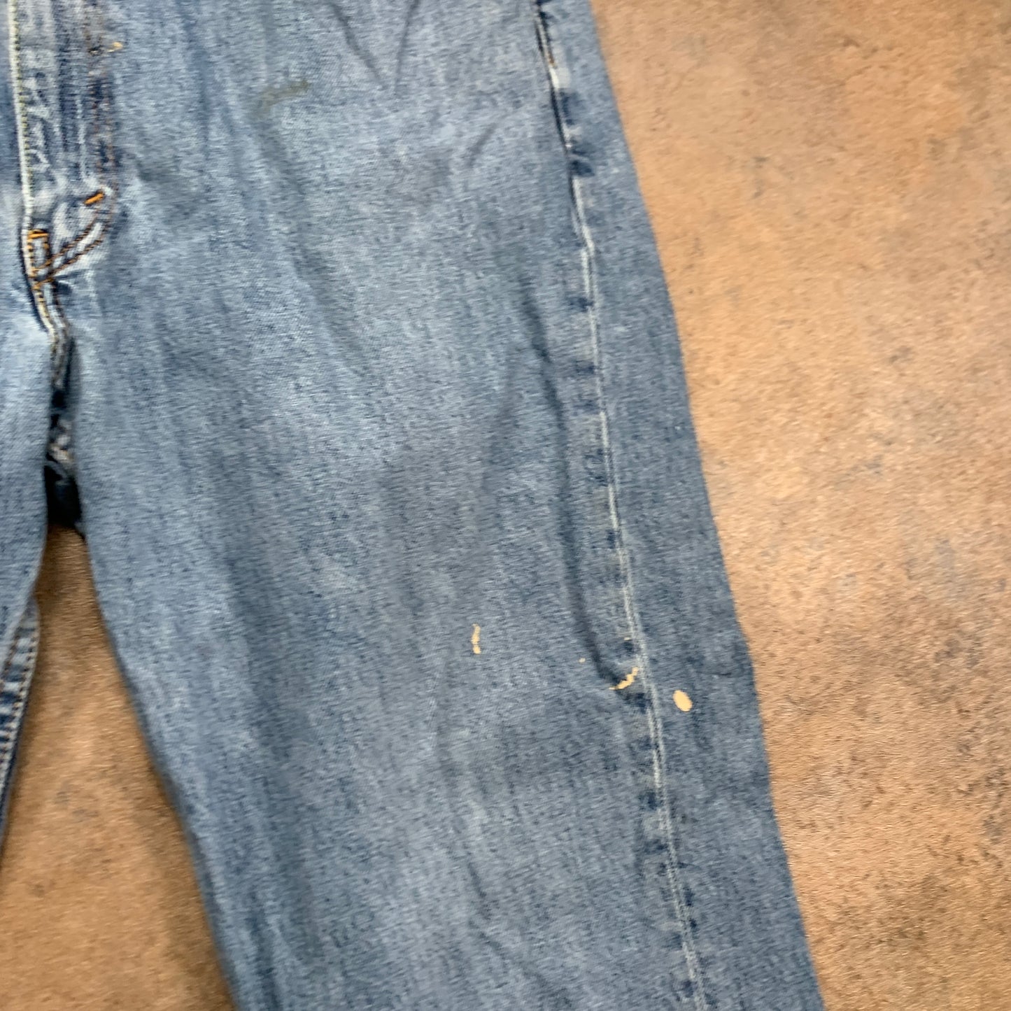 LEVI'S 550 Jeans W38 L29 Mens Relaxed Fit Straight Blue