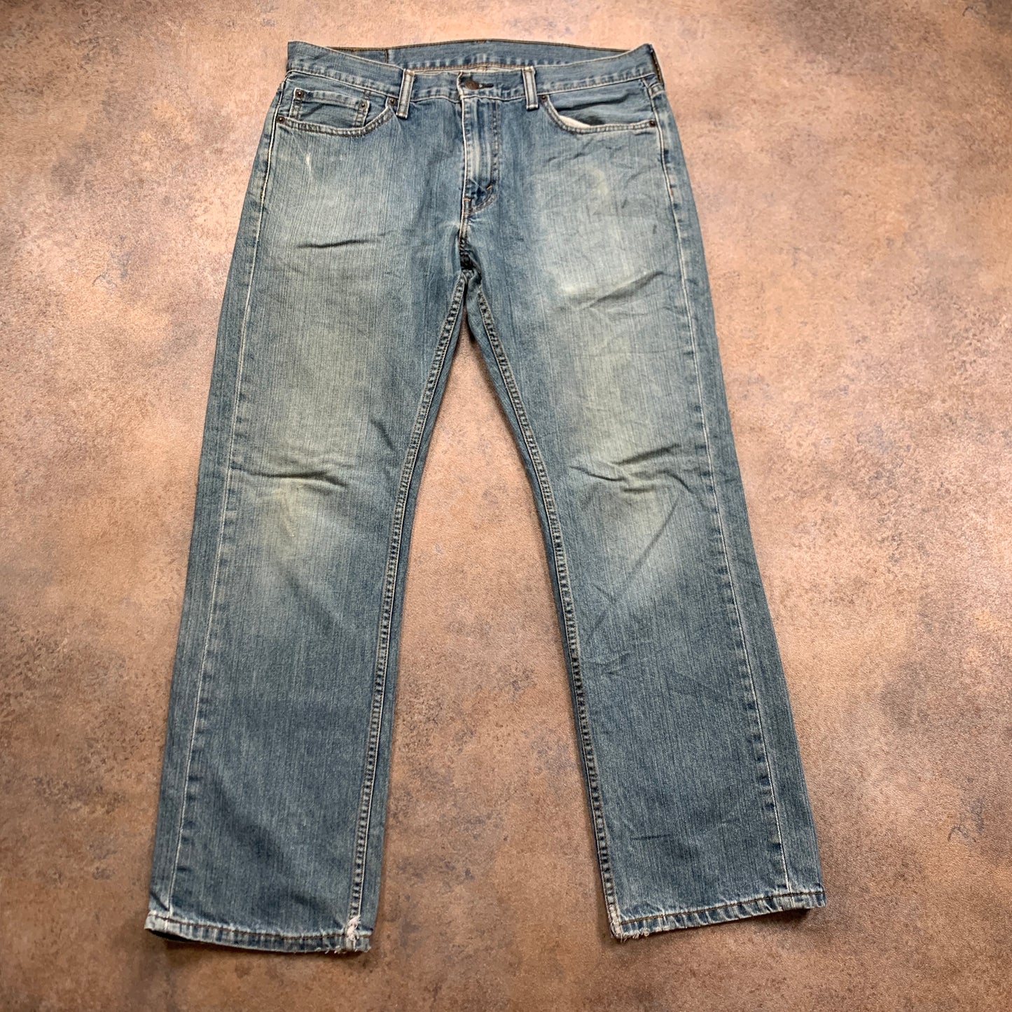 LEVI'S 559 Jeans W34 L30 Mens Regular Fit Straight Blue