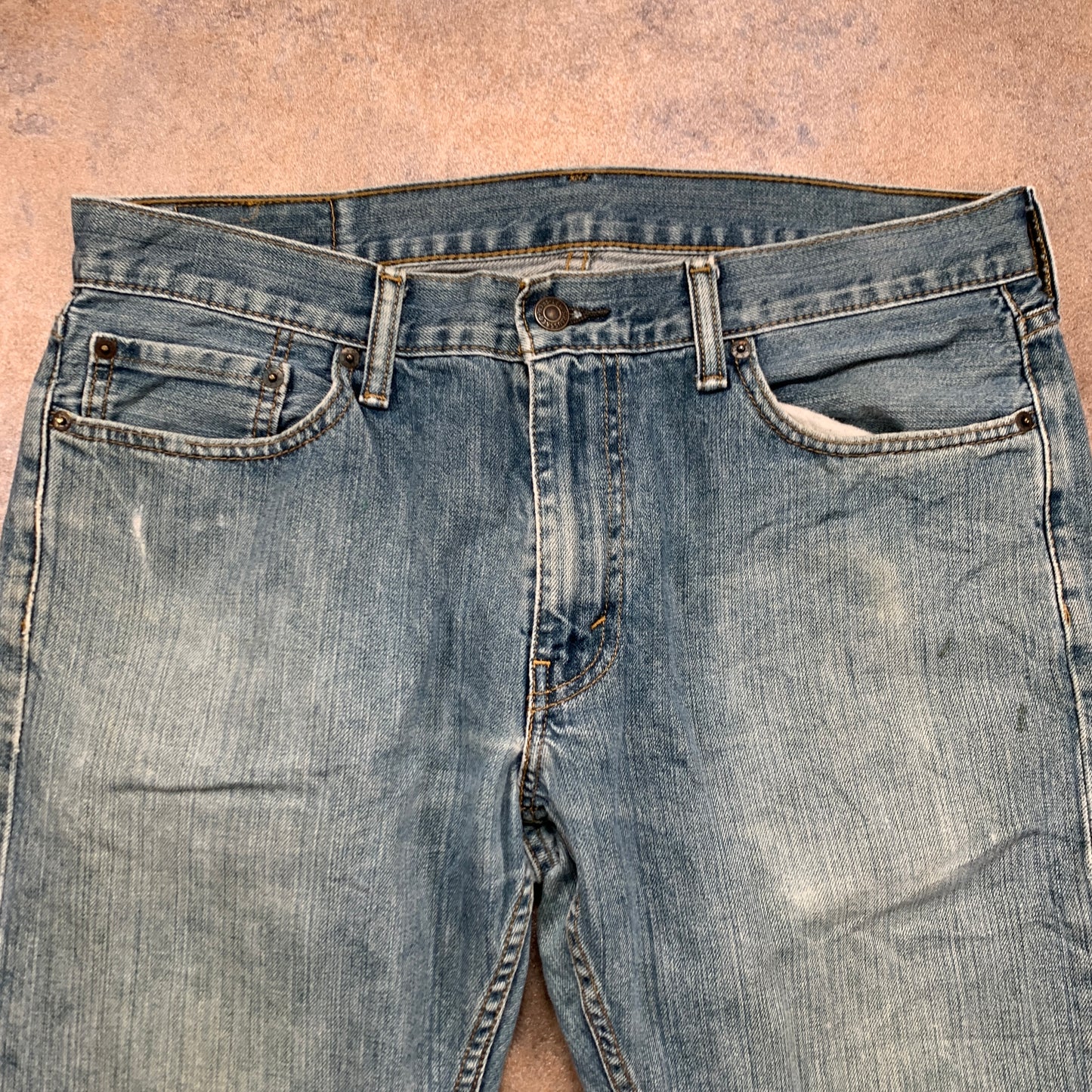 LEVI'S 559 Jeans W34 L30 Mens Regular Fit Straight Blue