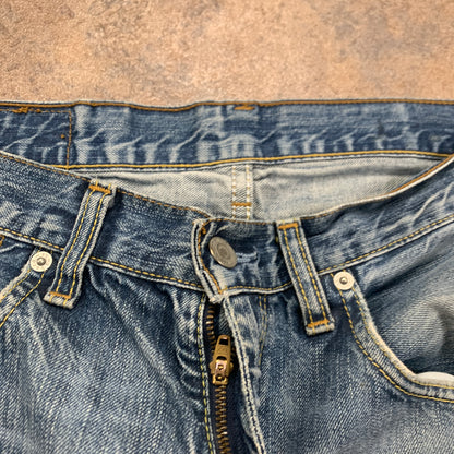 LEVI'S 751 Jeans W34 L31 Mens Regular Fit Straight Blue