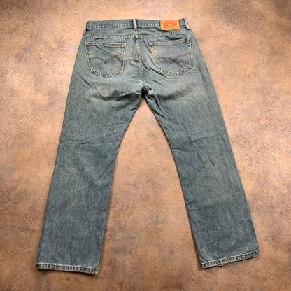 LEVI'S 559 Jeans W34 L30 Mens Regular Fit Straight Blue
