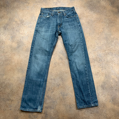 LEVI'S 514 Jeans W29 L31 Mens Regular Fit Straight Blue