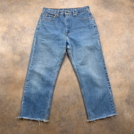 Vintage LEVI'S 615 Jeans W33 L26 Mens Regular Fit Straight Blue 70s