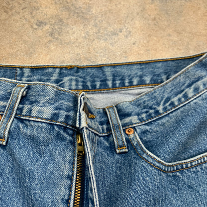 Vintage LEVI'S 615 Jeans W33 L26 Mens Regular Fit Straight Blue 70s