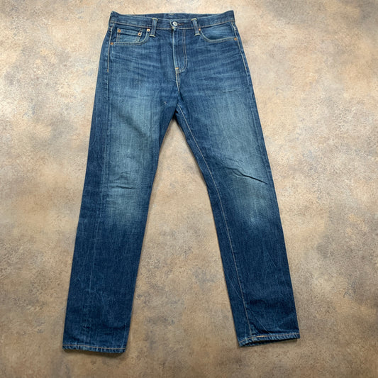 LEVI'S 522 Jeans W30 L31 Mens Slim Fit Tapered Blue