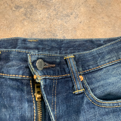 LEVI'S 522 Jeans W30 L31 Mens Slim Fit Tapered Blue