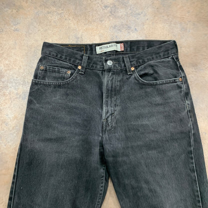 Vintage LEVI'S 505 Jeans W31 L28 Mens Regular Fit Straight Grey