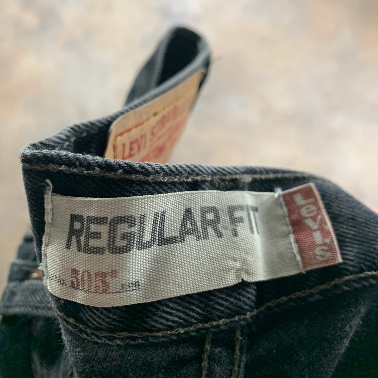 Vintage LEVI'S 505 Jeans W31 L28 Mens Regular Fit Straight Grey