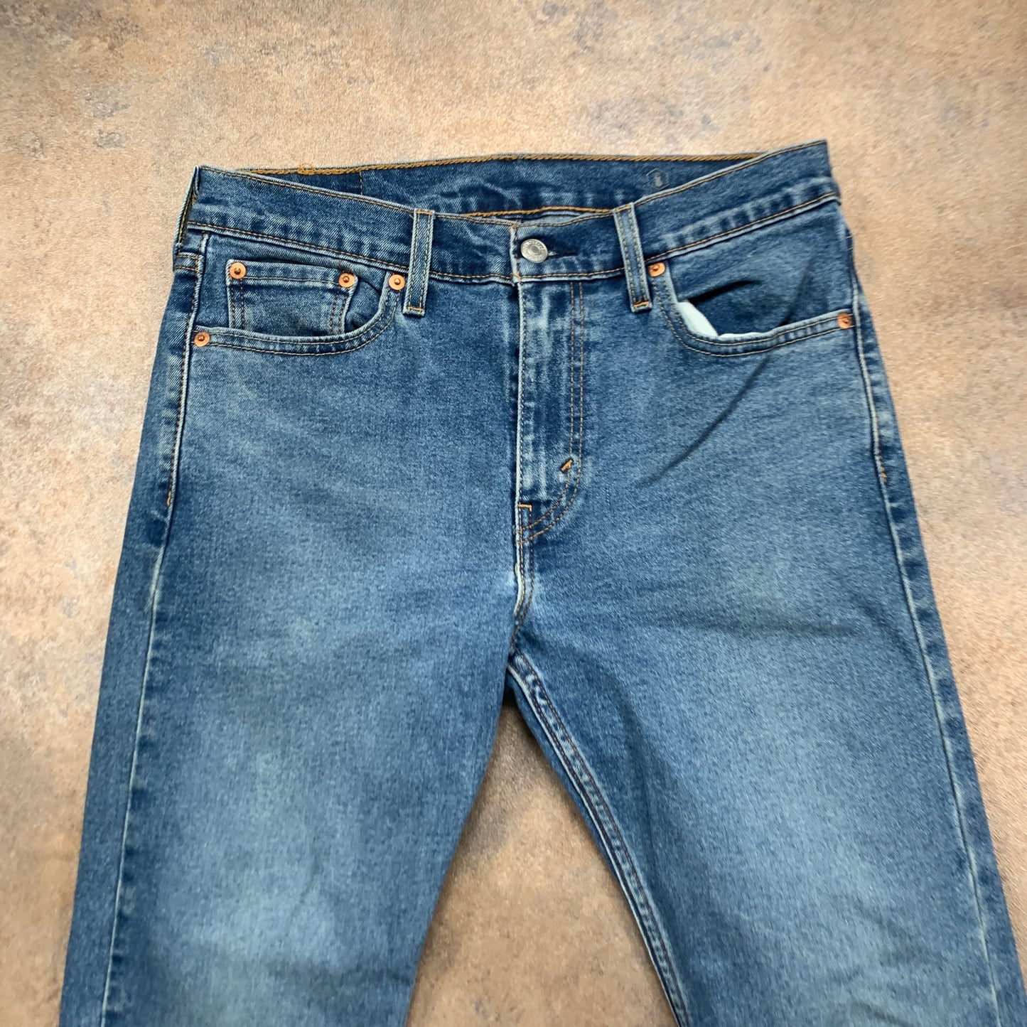 LEVI'S 512 Jeans W30 L32 Mens Slim Fit Tapered Blue