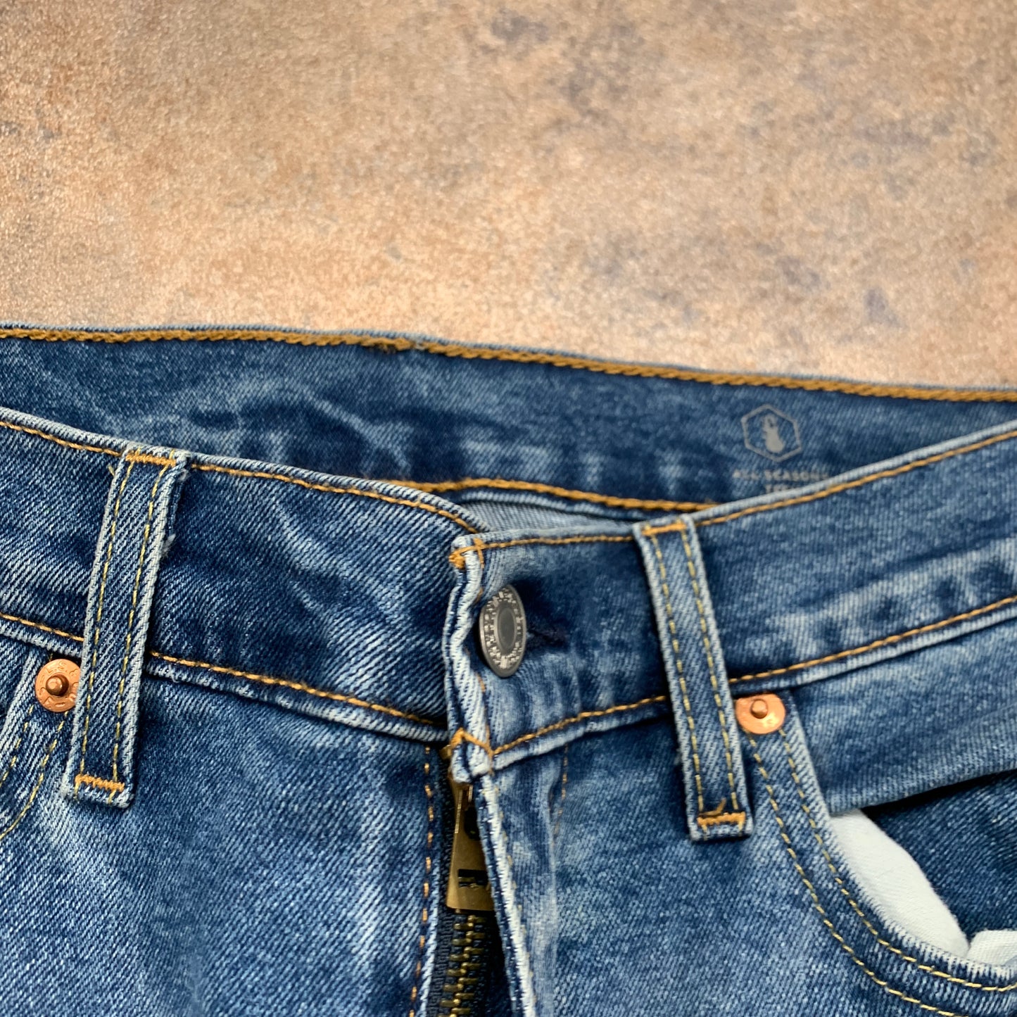 LEVI'S 512 Jeans W30 L32 Mens Slim Fit Tapered Blue