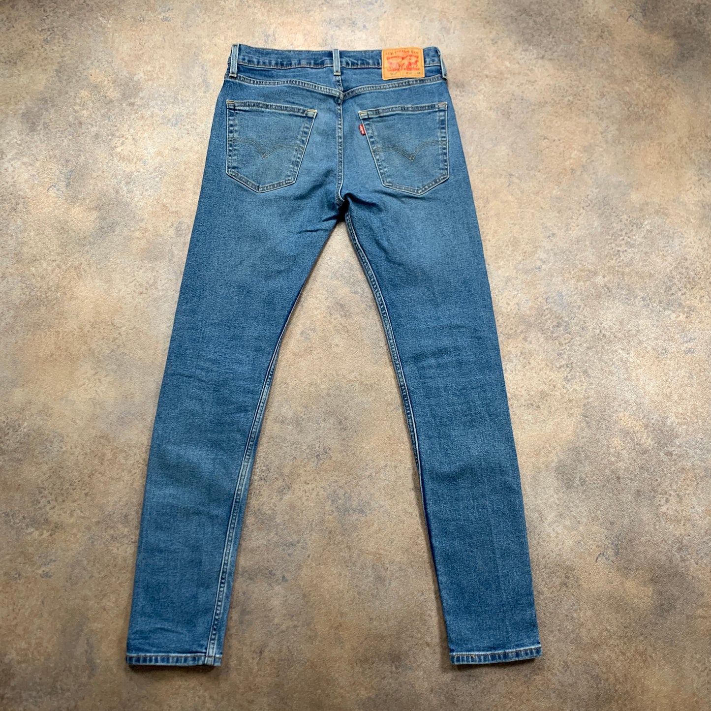 LEVI'S 512 Jeans W30 L32 Mens Slim Fit Tapered Blue