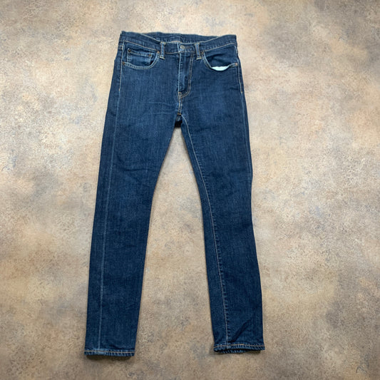 LEVI'S 519 Jeans W30 L28 Mens Skinny Fit Blue